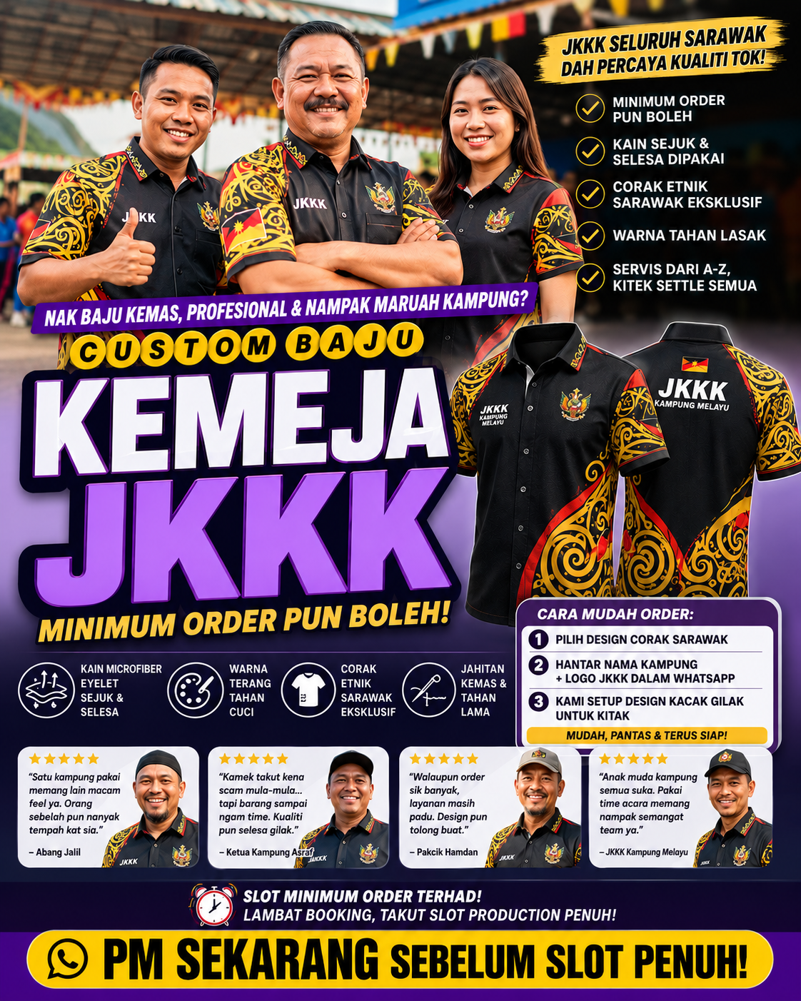 Mr.Printee Sarawak-  Custom Apparel Hub Facebook ad