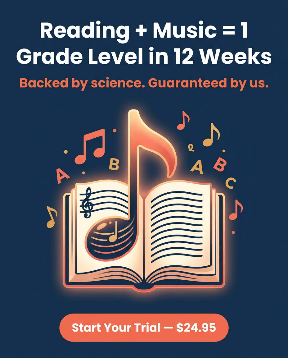 TUNE Into Reading Facebook ad: How to get 1 full year of reading growth in 12 weeks