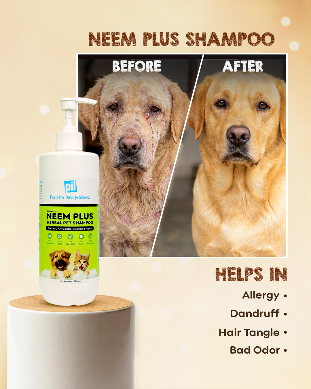 PIL India Facebook ad: Say Goodbye to Itchy Skin & Bad Odor