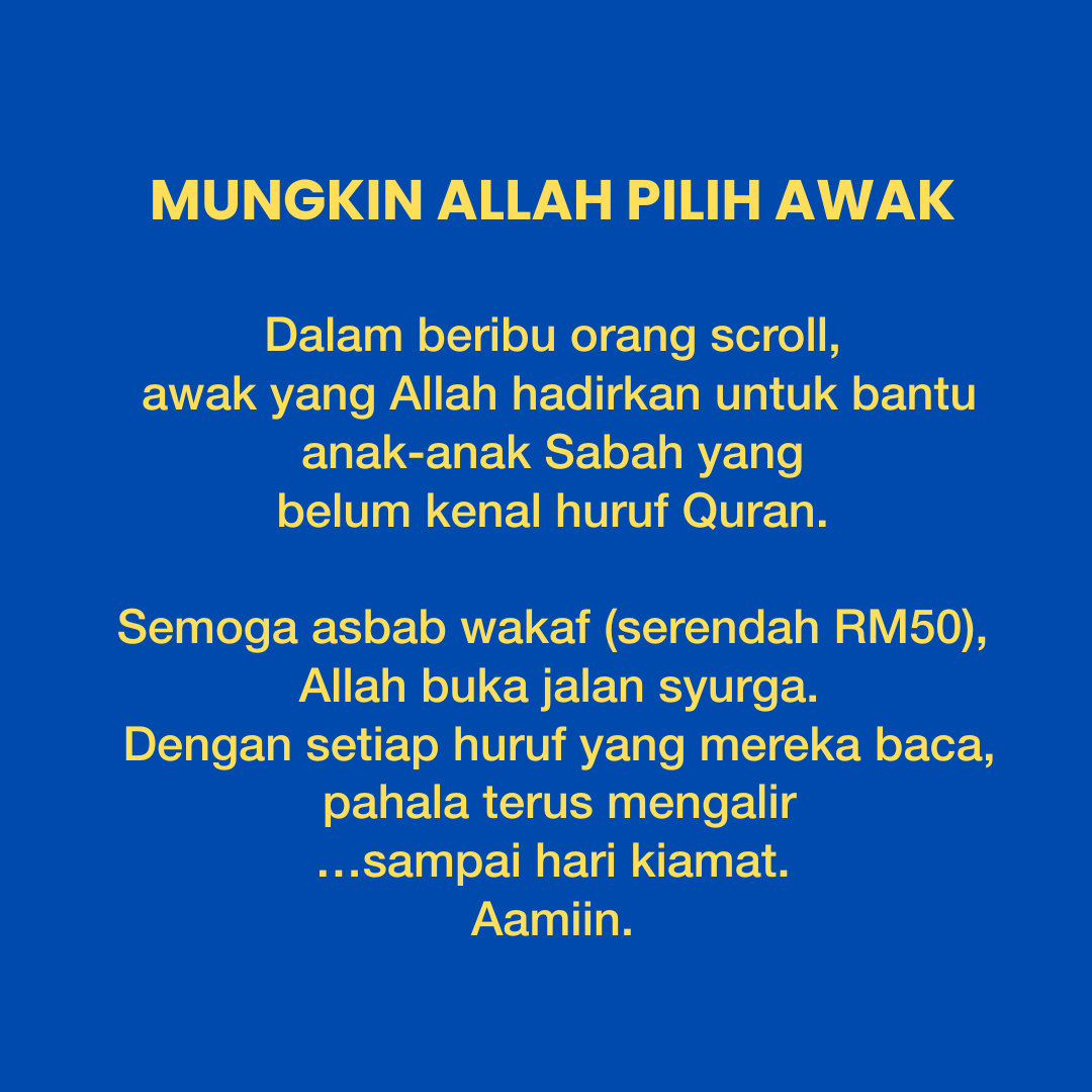 Azdan Quranic Center Facebook ad