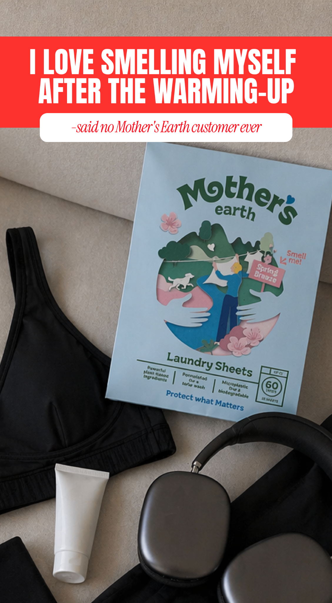 Mothers Earth Facebook ad