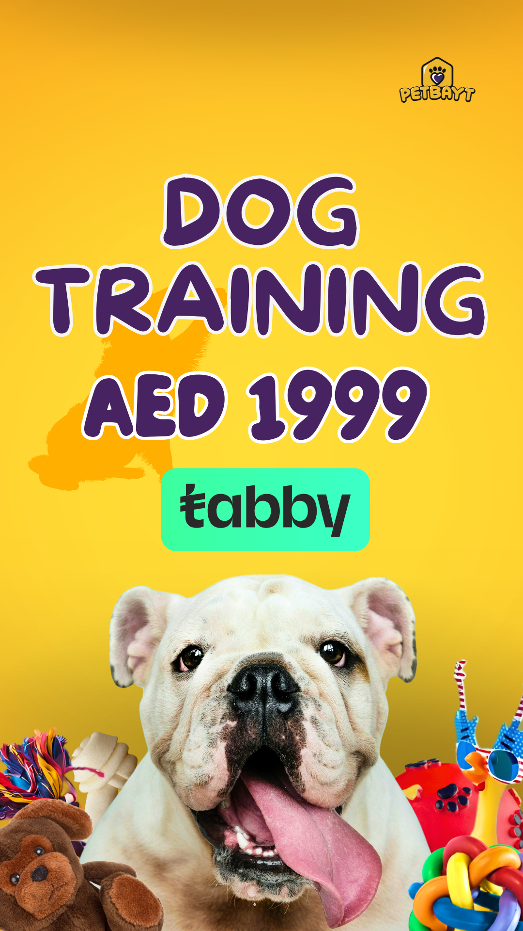 Petbayt Facebook ad: Pay With Tabby