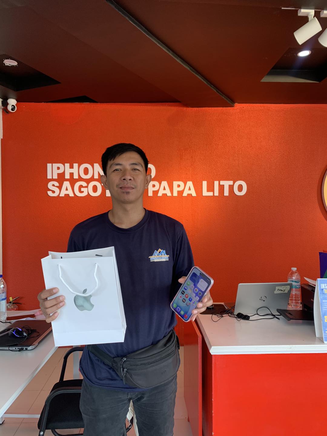 Papa Lito's Gadget Center Facebook ad: Dinumog na naman tayo-salamat sa tiwala, mga ka-PLGC!