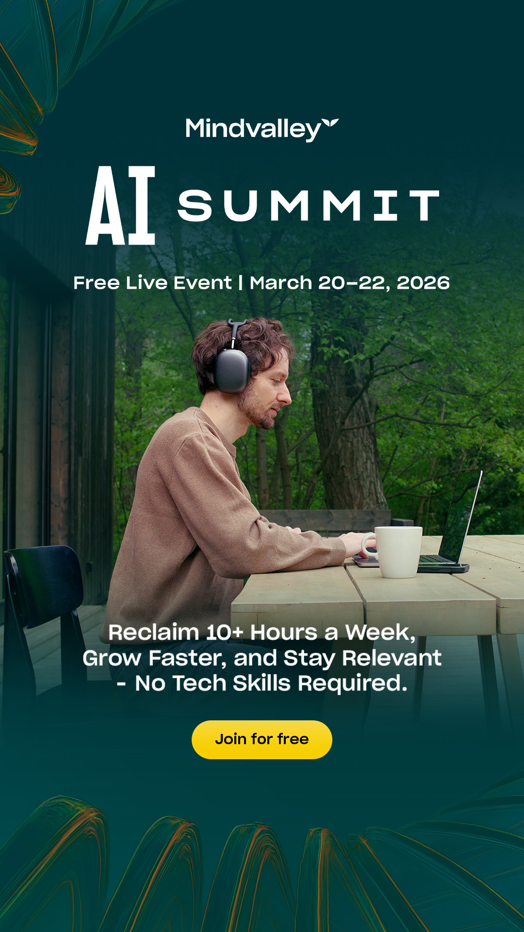 Mindvalley Facebook ad