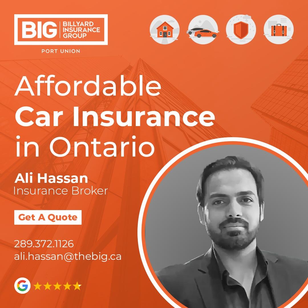Ali Hassan Insurance Broker Facebook ad