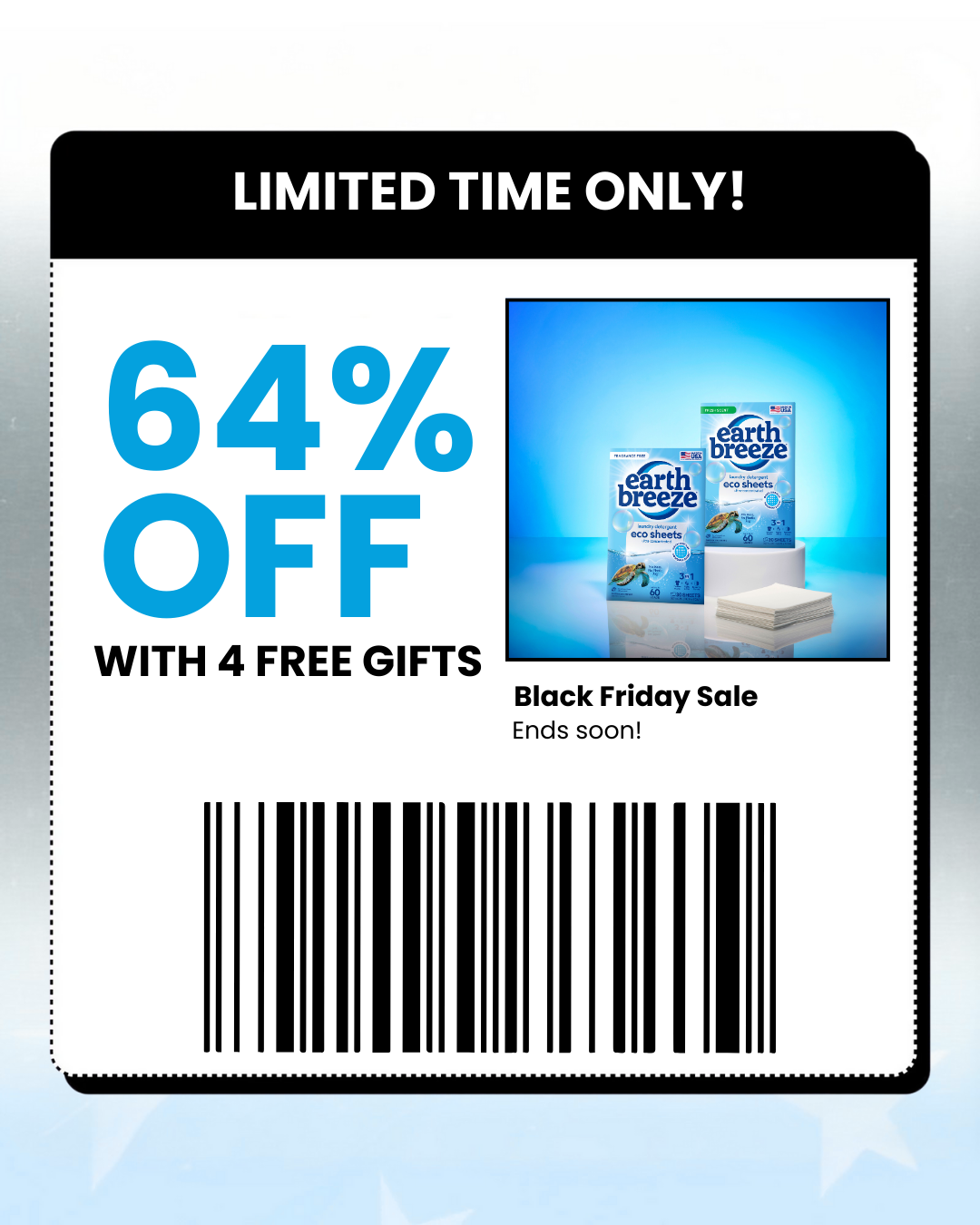 Earth Breeze Facebook ad