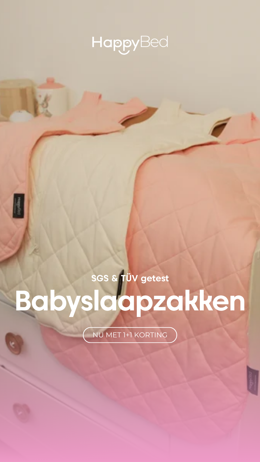 HappyBed Facebook ad