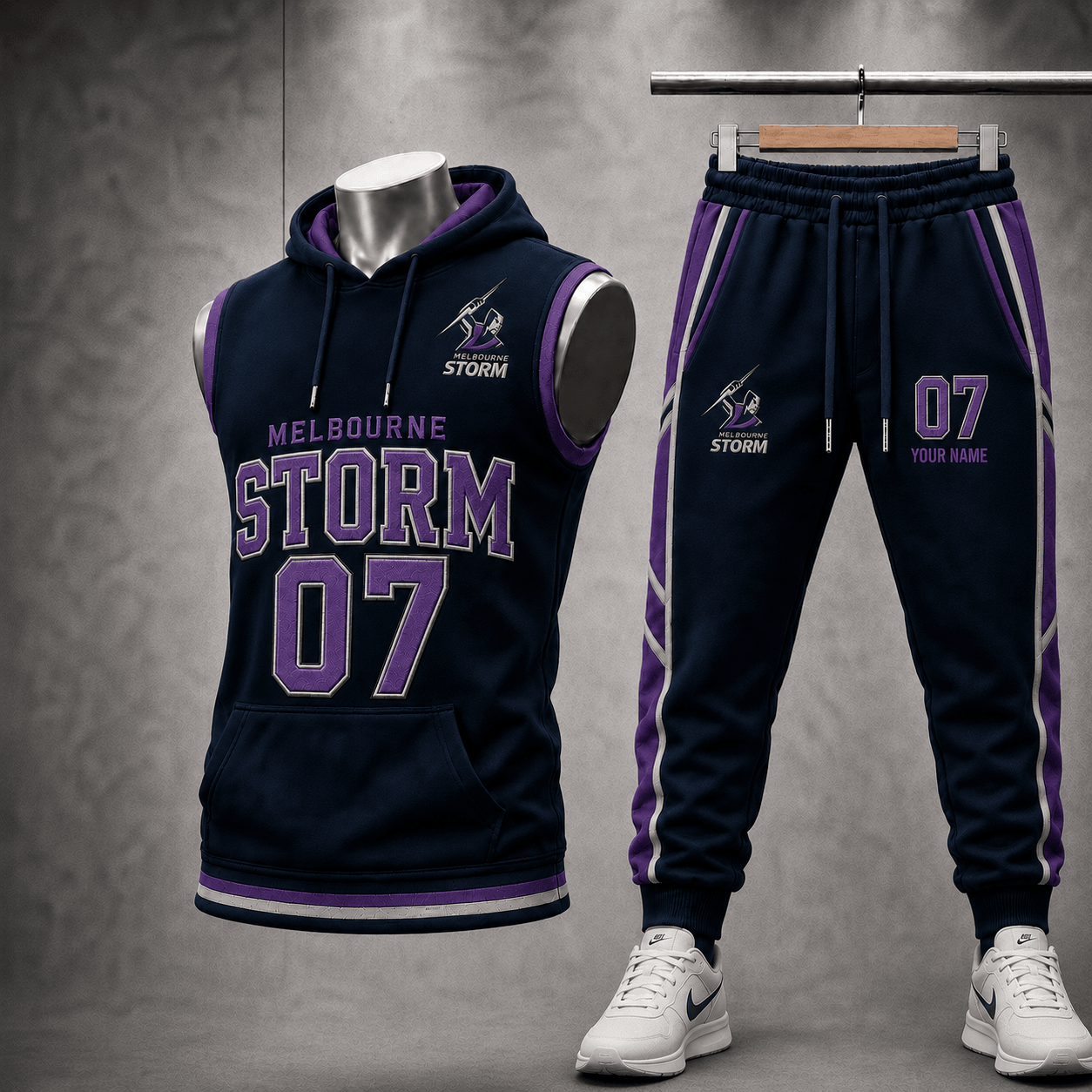 NRL Rabbitohs Gifts Facebook ad: STORM FANS: Your Custom NRL Fit