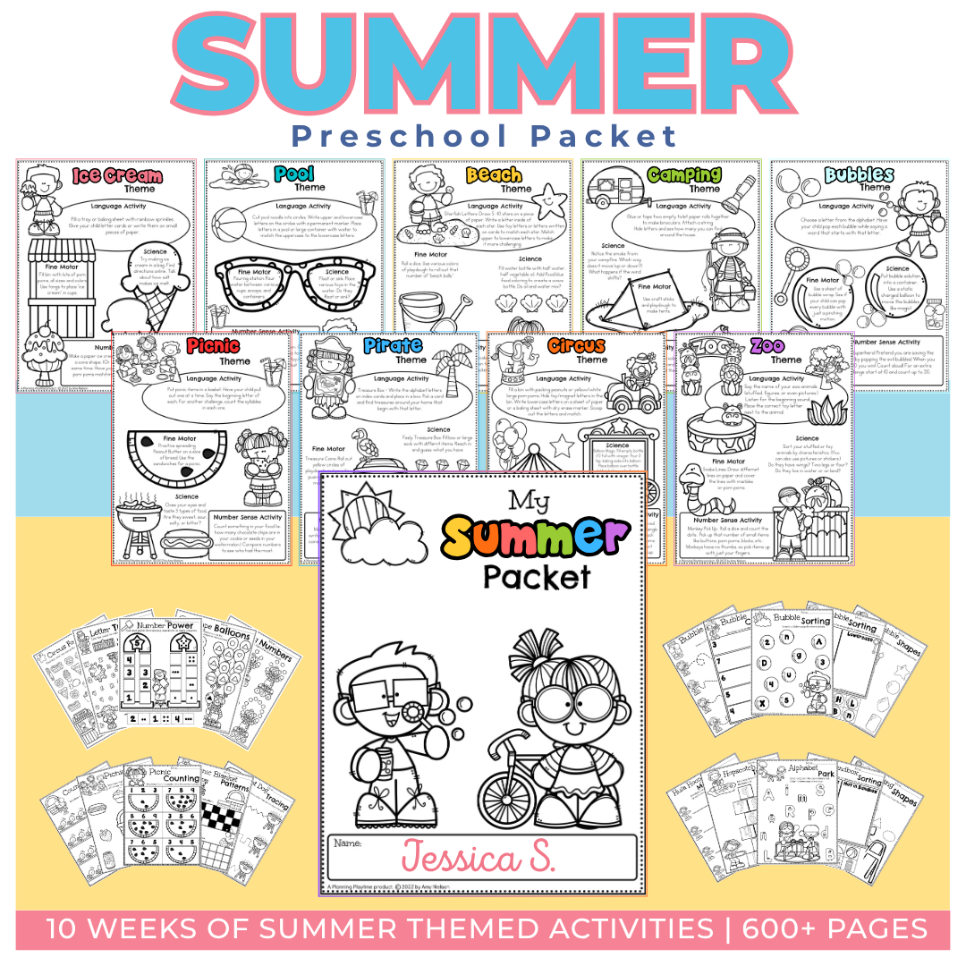 Planning Playtime - Learning Through Play Facebook ad