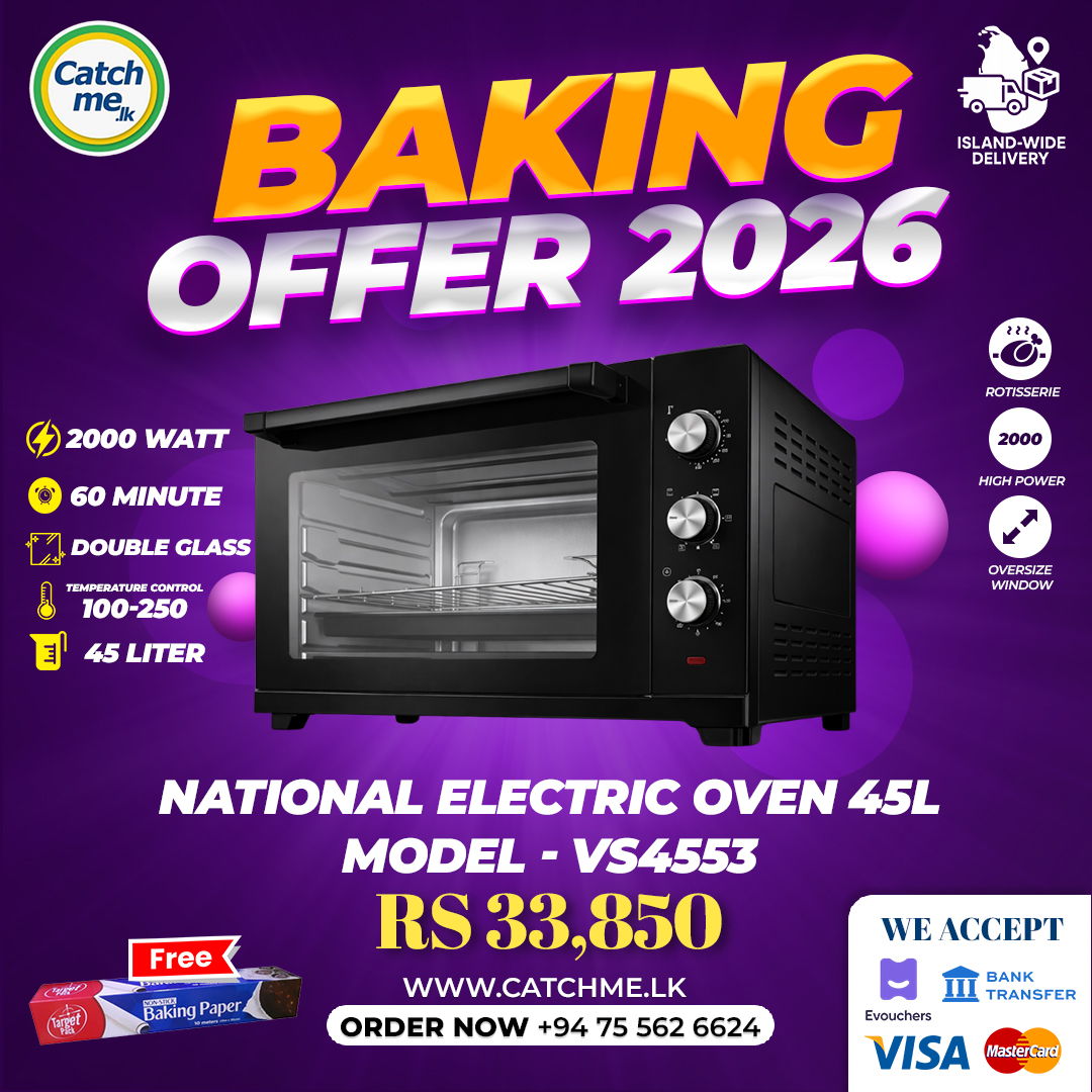 CatchMe.lk Facebook ad: Upgrade your baking in 2026 with our National…