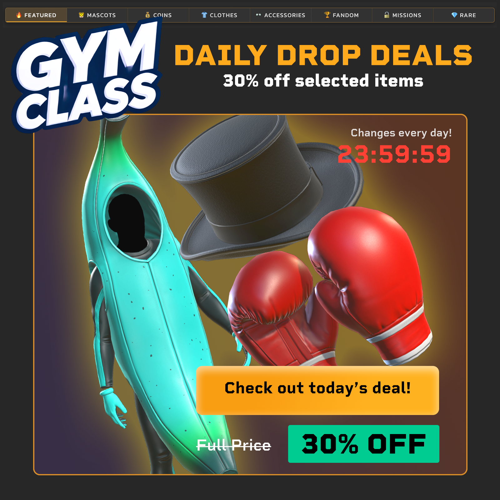 Gym Class VR Facebook ad