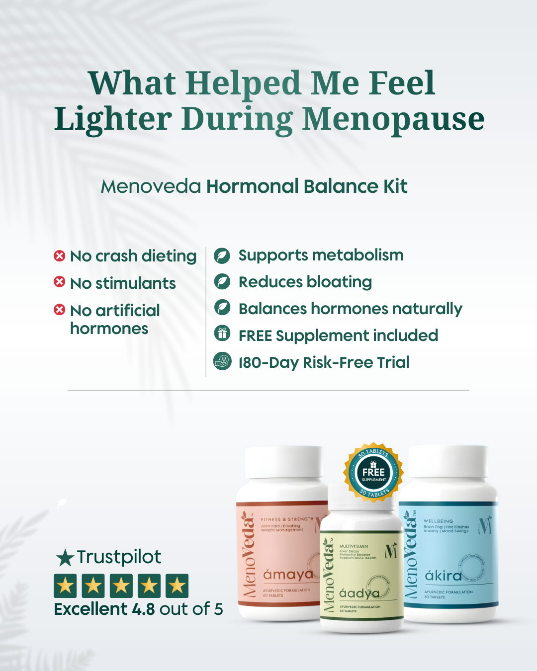 Menoveda Facebook ad