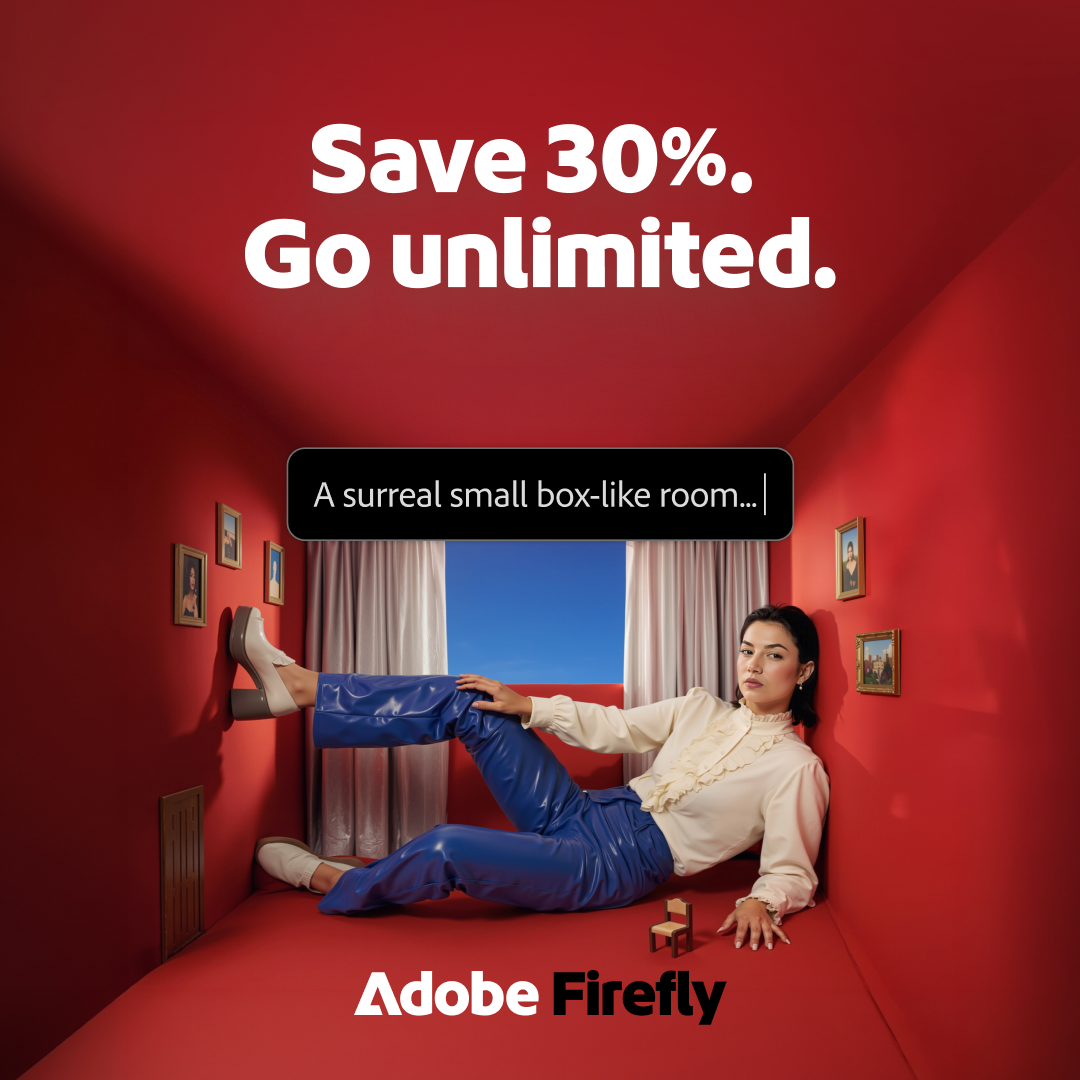 Adobe Firefly Facebook ad