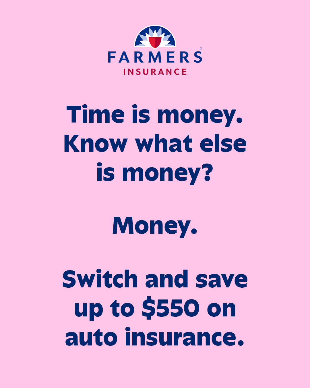 Farmers Insurance Facebook ad