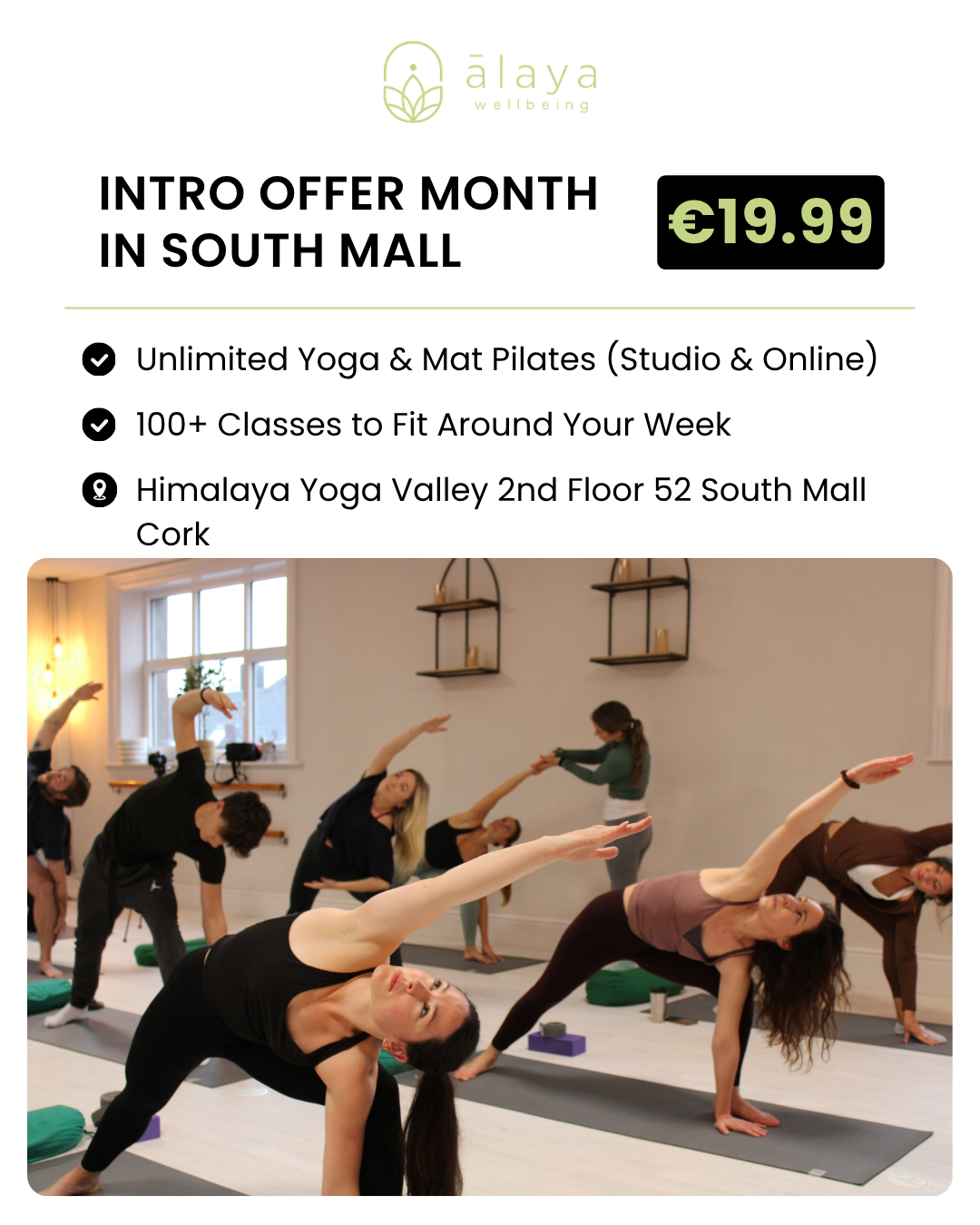 Himalaya Yoga Valley Ireland Facebook ad
