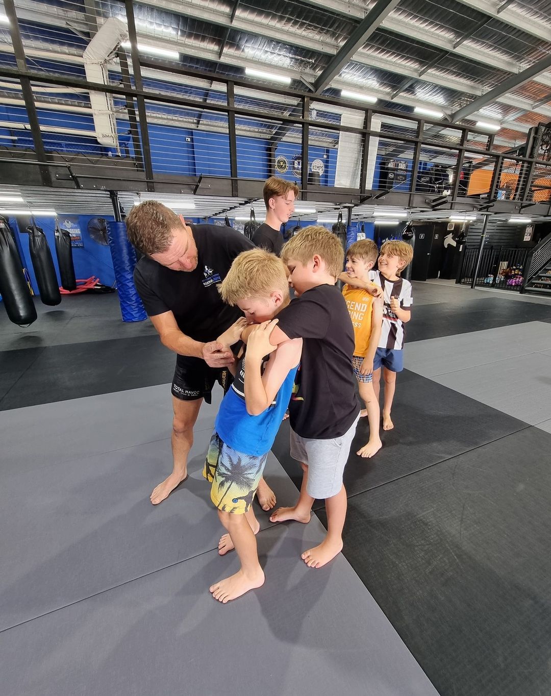 The Movement Zone Ulladulla Facebook ad: FREE Kids Martial Arts Class in Ulladulla