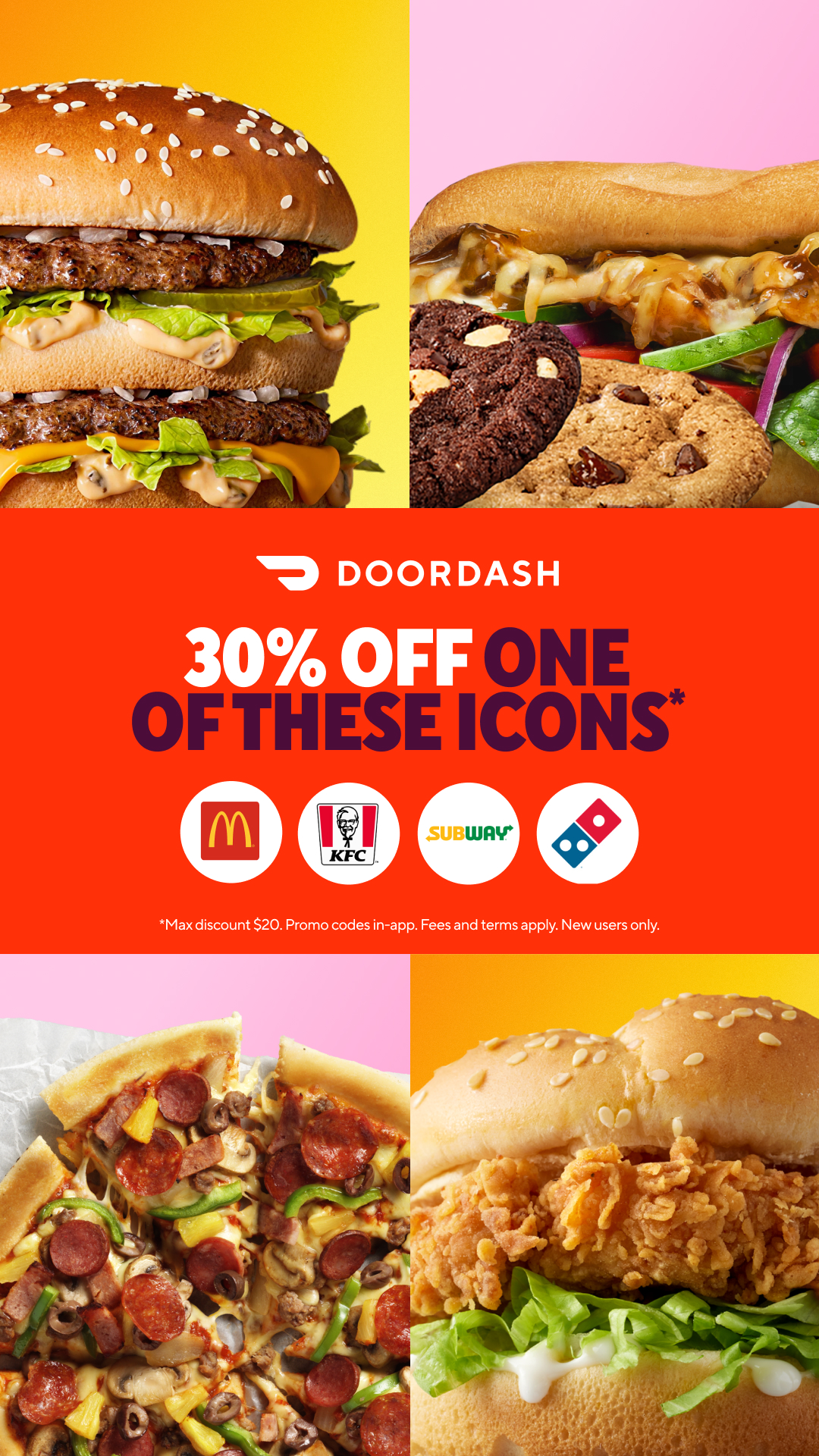DoorDash Australia Facebook ad