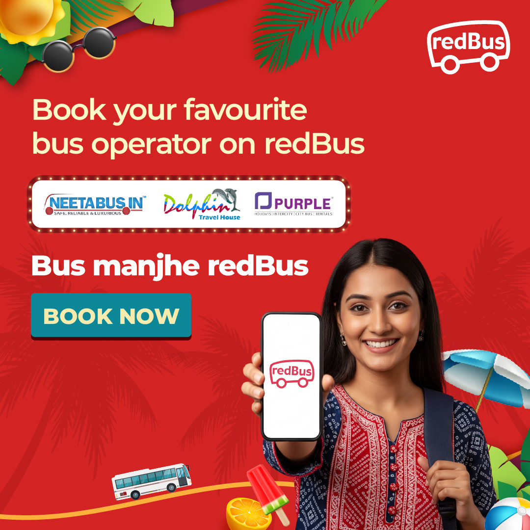 redBus Facebook ad