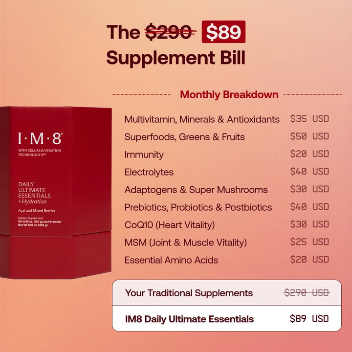 IM8 Health Facebook ad