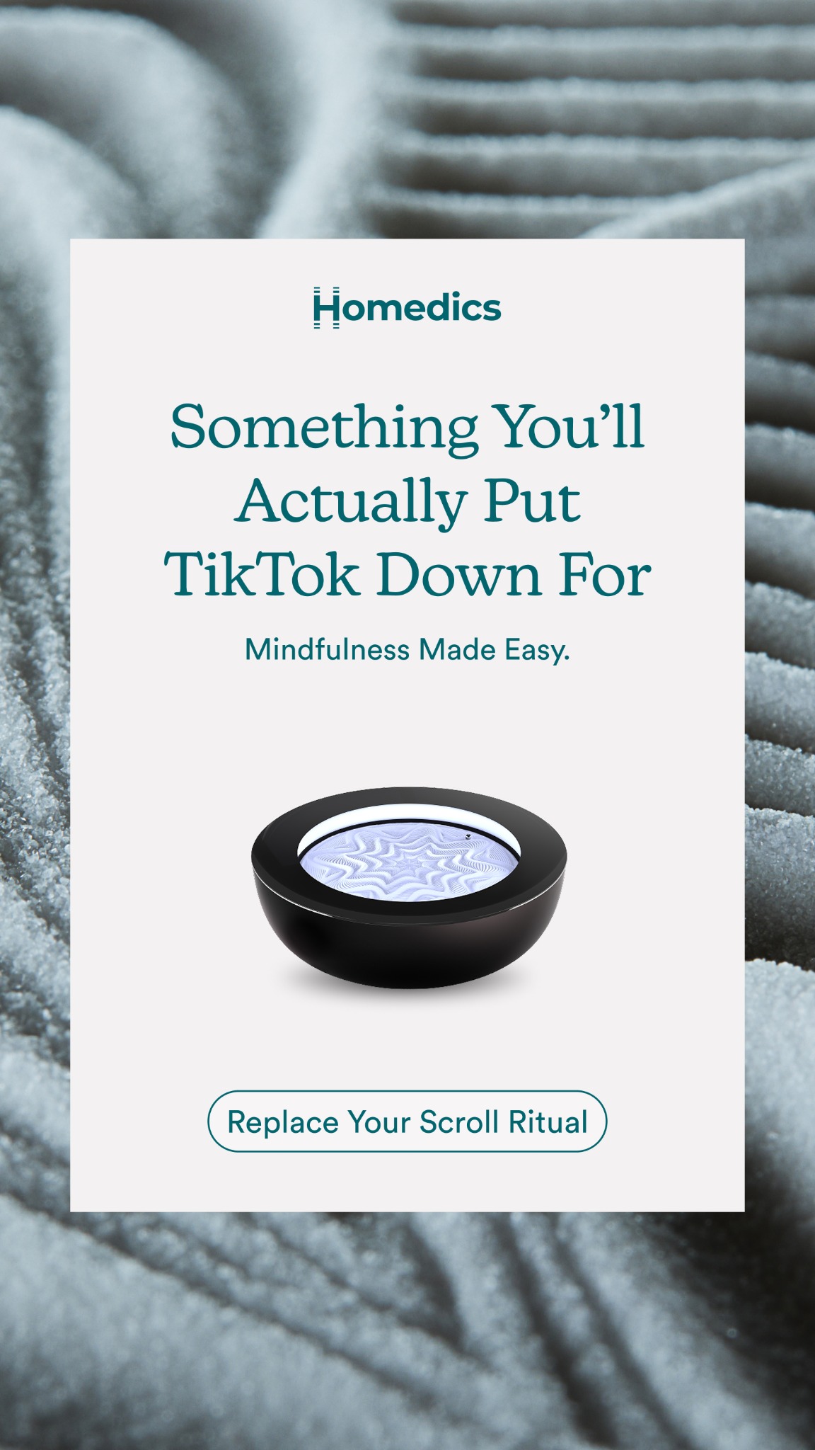 Homedics Facebook ad