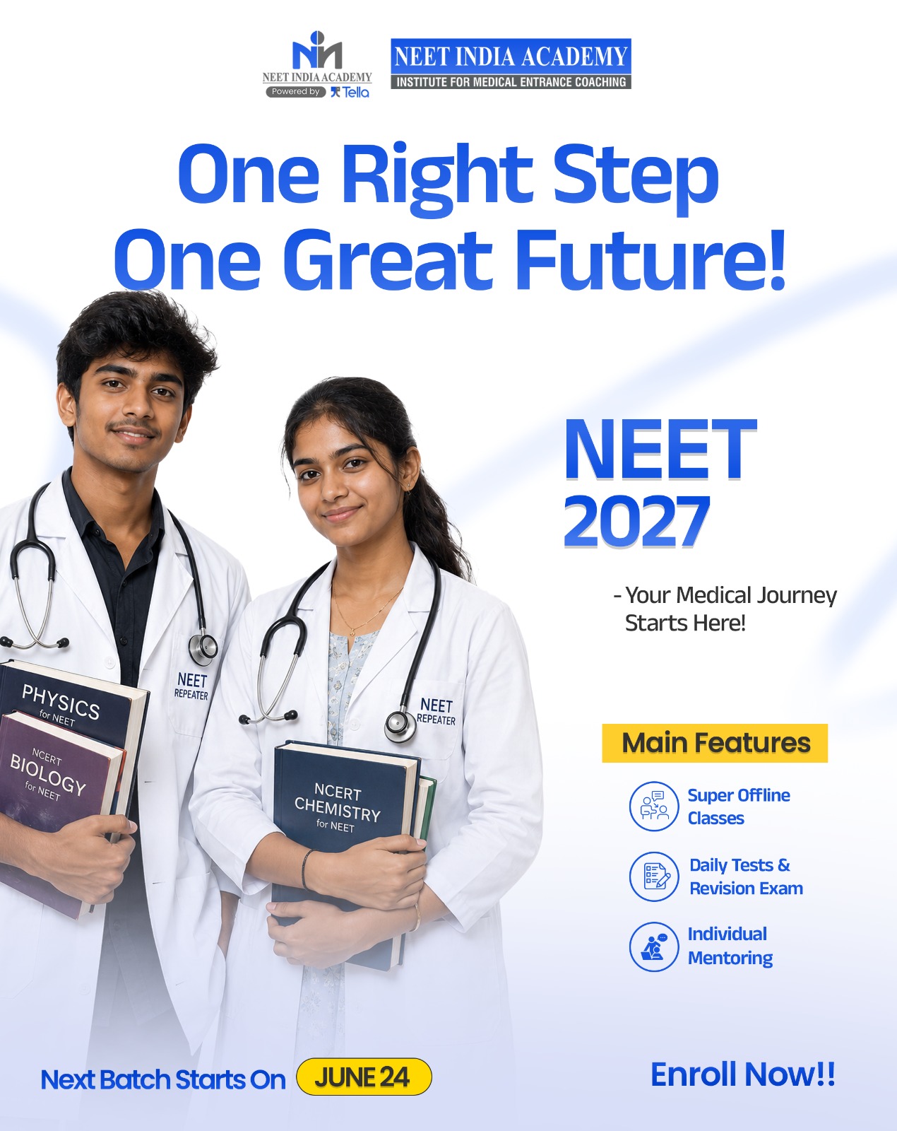Neet India Academy Facebook ad
