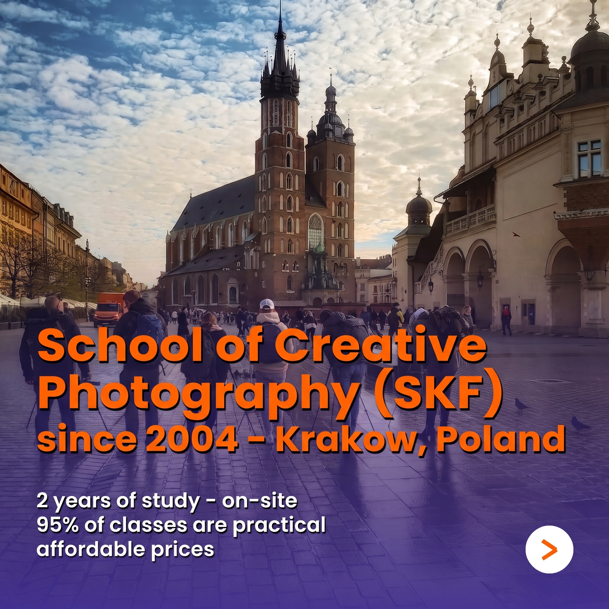 Szkoła Kreatywnej Fotografii SKF Facebook ad