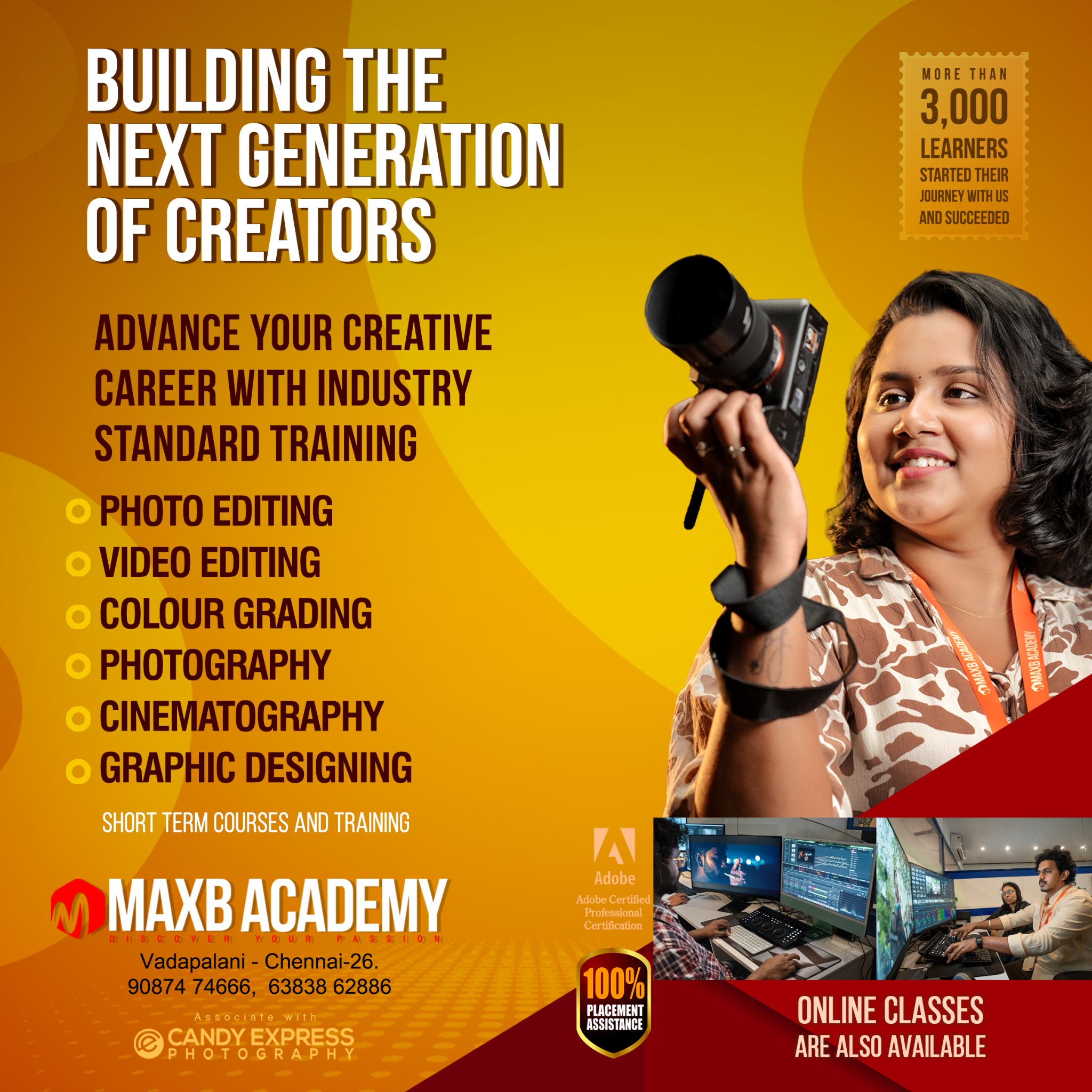 Max B Academy Facebook ad