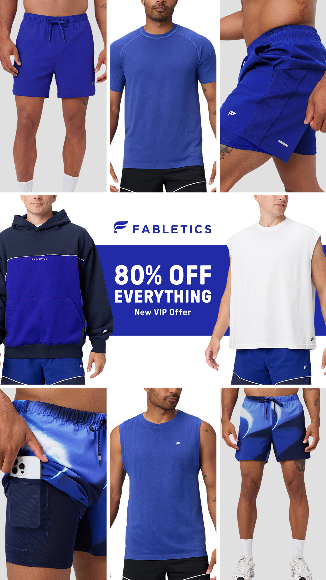 Fabletics Men Facebook ad
