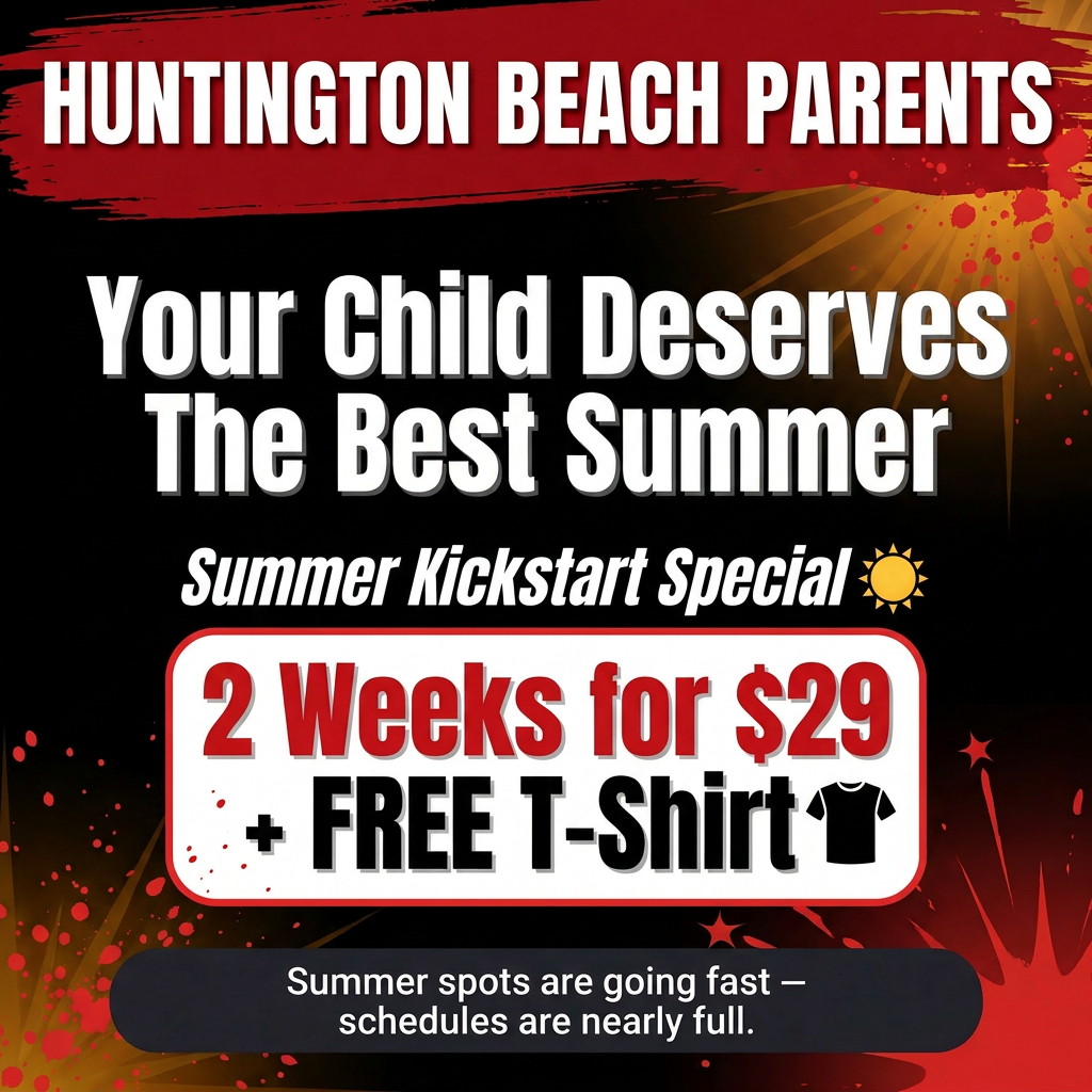 Huntington Beach Martial Arts - Tom Vo's Taekwondo Facebook ad