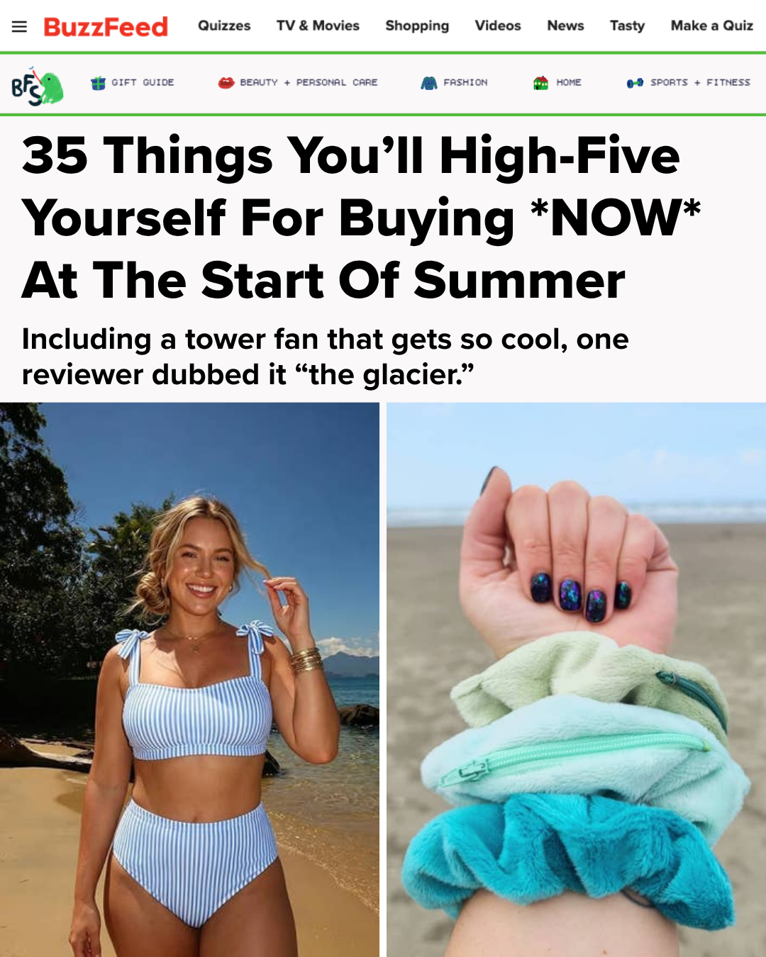 BuzzFeed Facebook ad