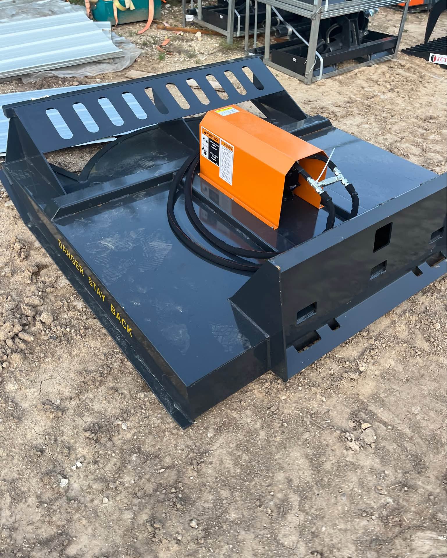 Eric Brown Facebook ad: Wolverine 72 inch brush cutter for skid steer