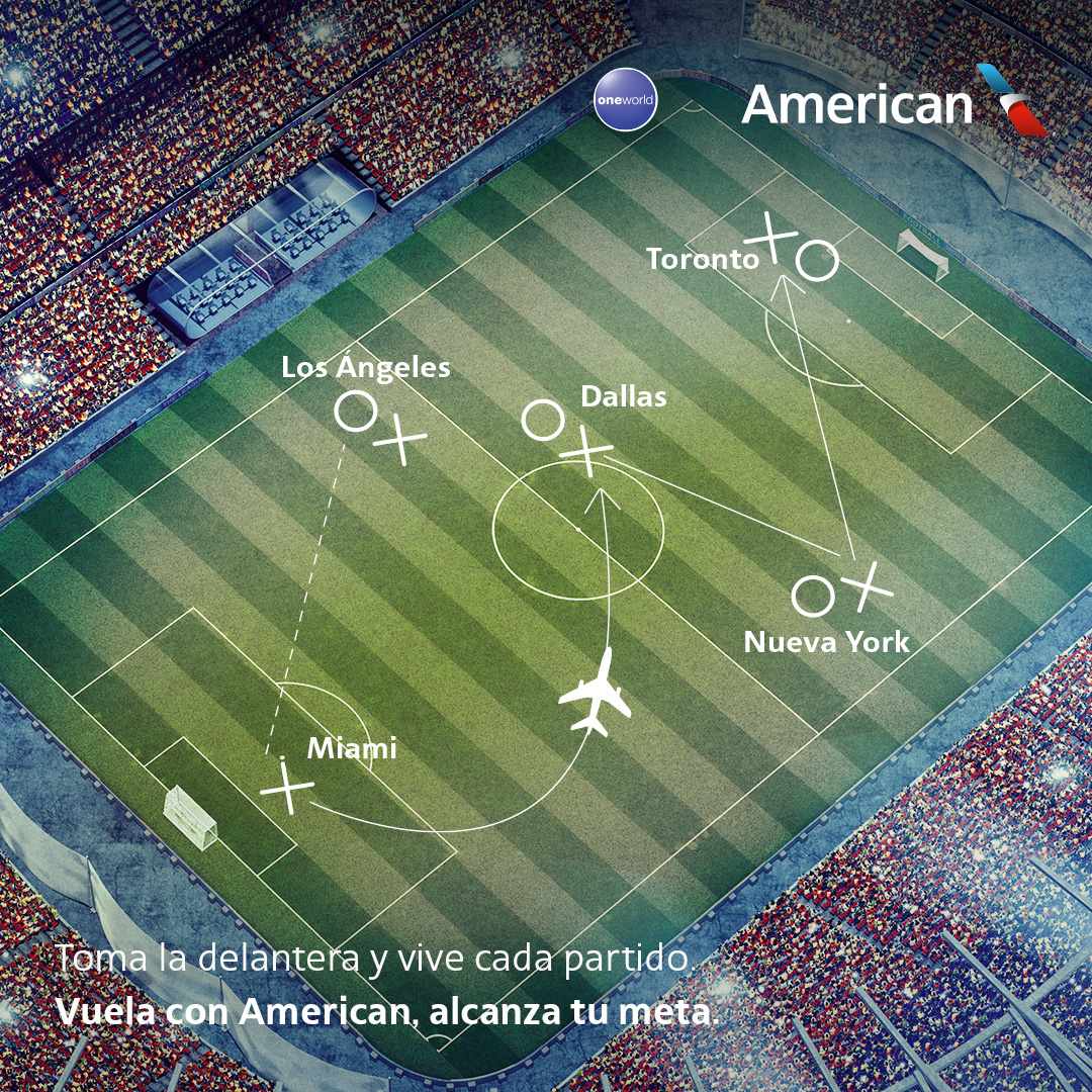 American Airlines Facebook ad