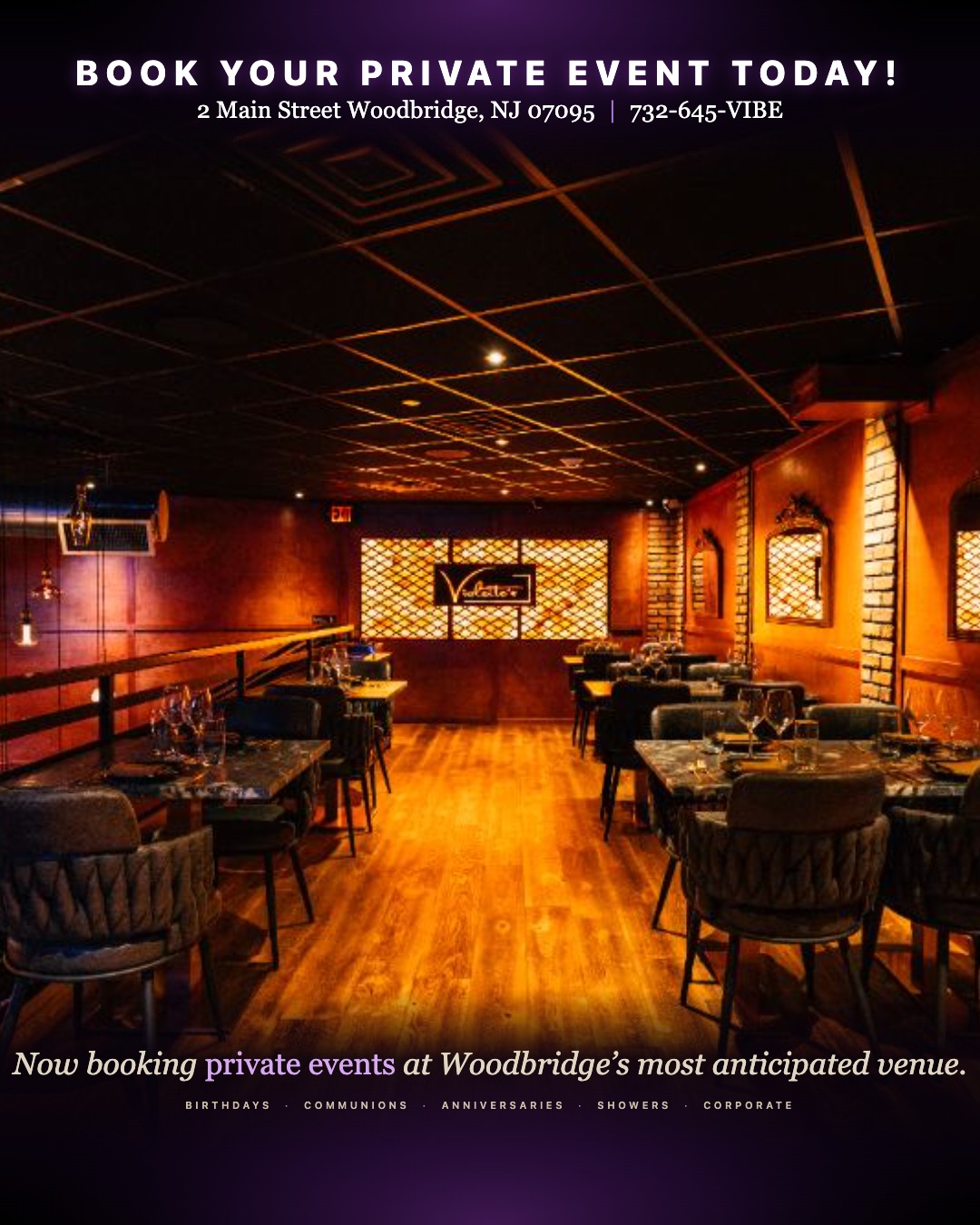 Violette's of Woodbridge Facebook ad: Woodbridge’s Go-To Private Event Venue