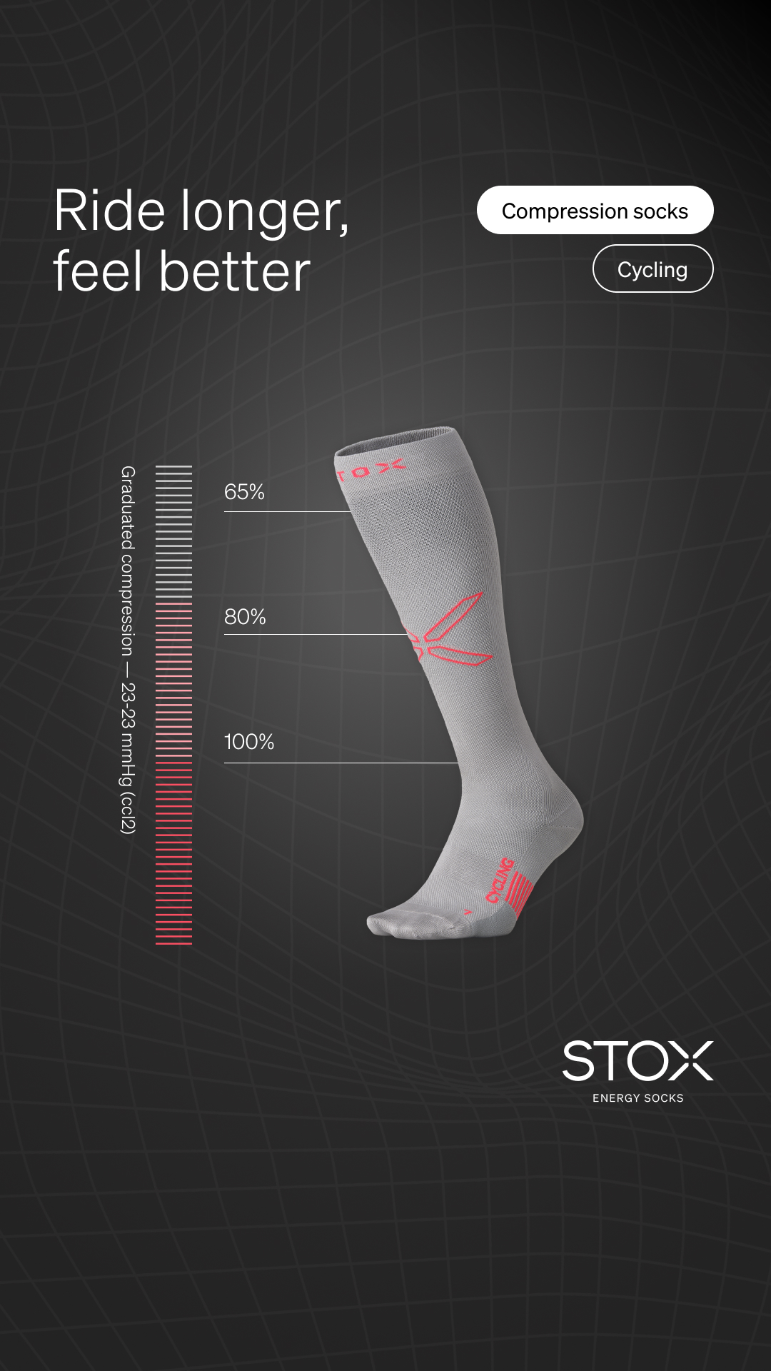 STOX Energy Socks Facebook ad