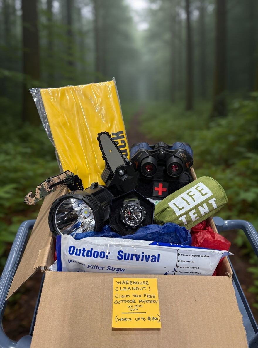 Mysurvivalpromos Facebook ad: Claim Your Free Mystery Gift Before It’s Gone!