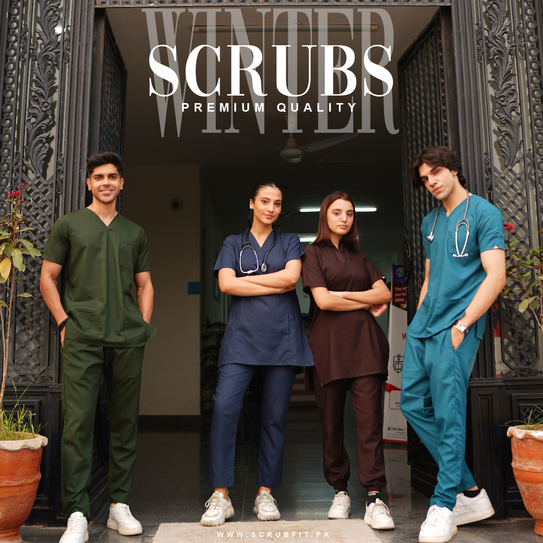 Scrub Fit Facebook ad: 24 Colour Options