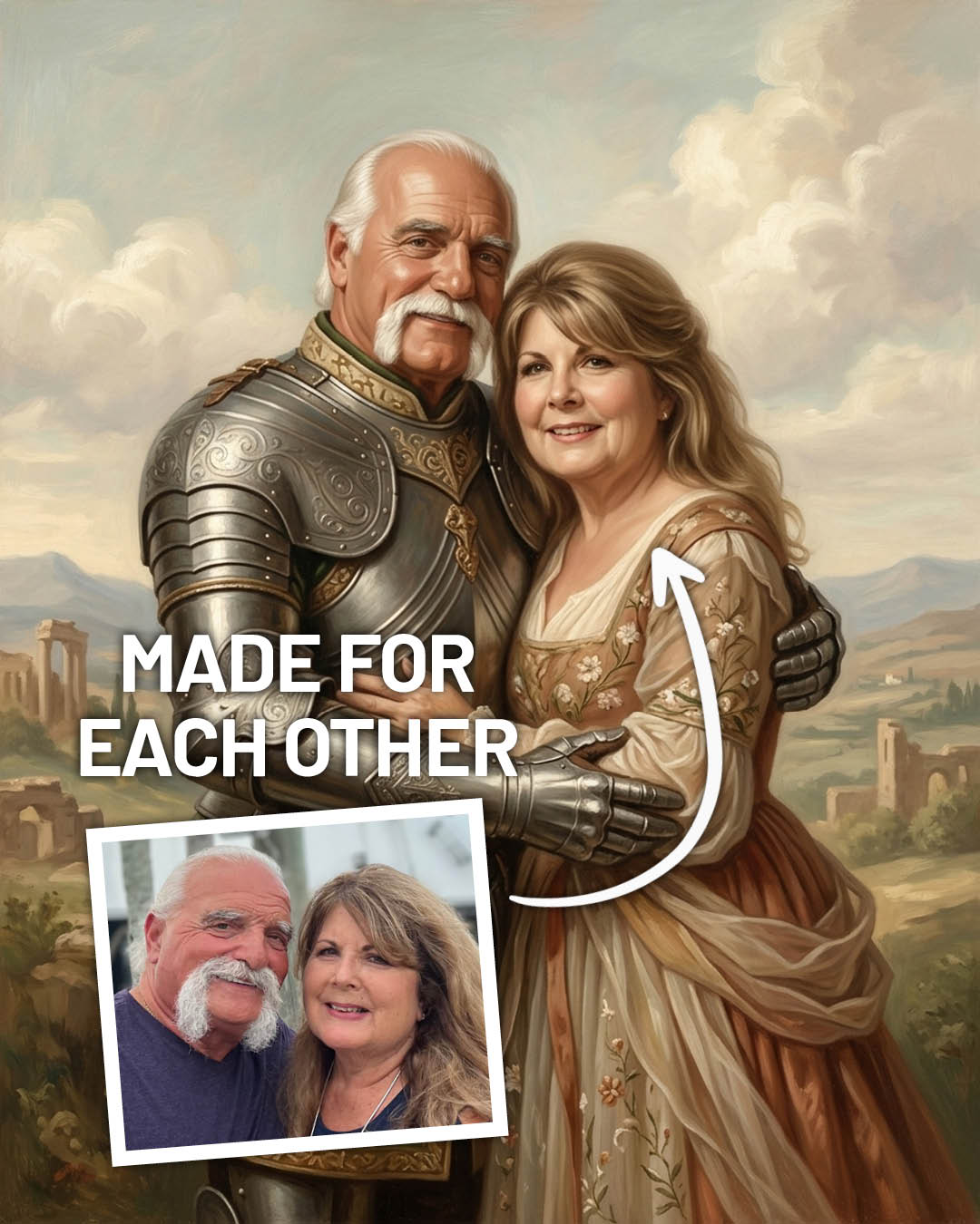 Turn Me Royal Facebook ad