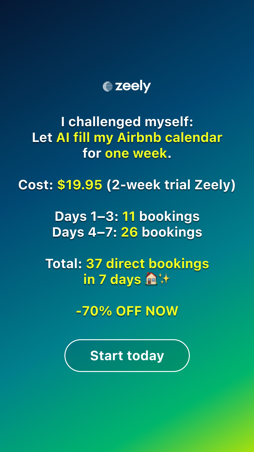 Zeely Facebook ad