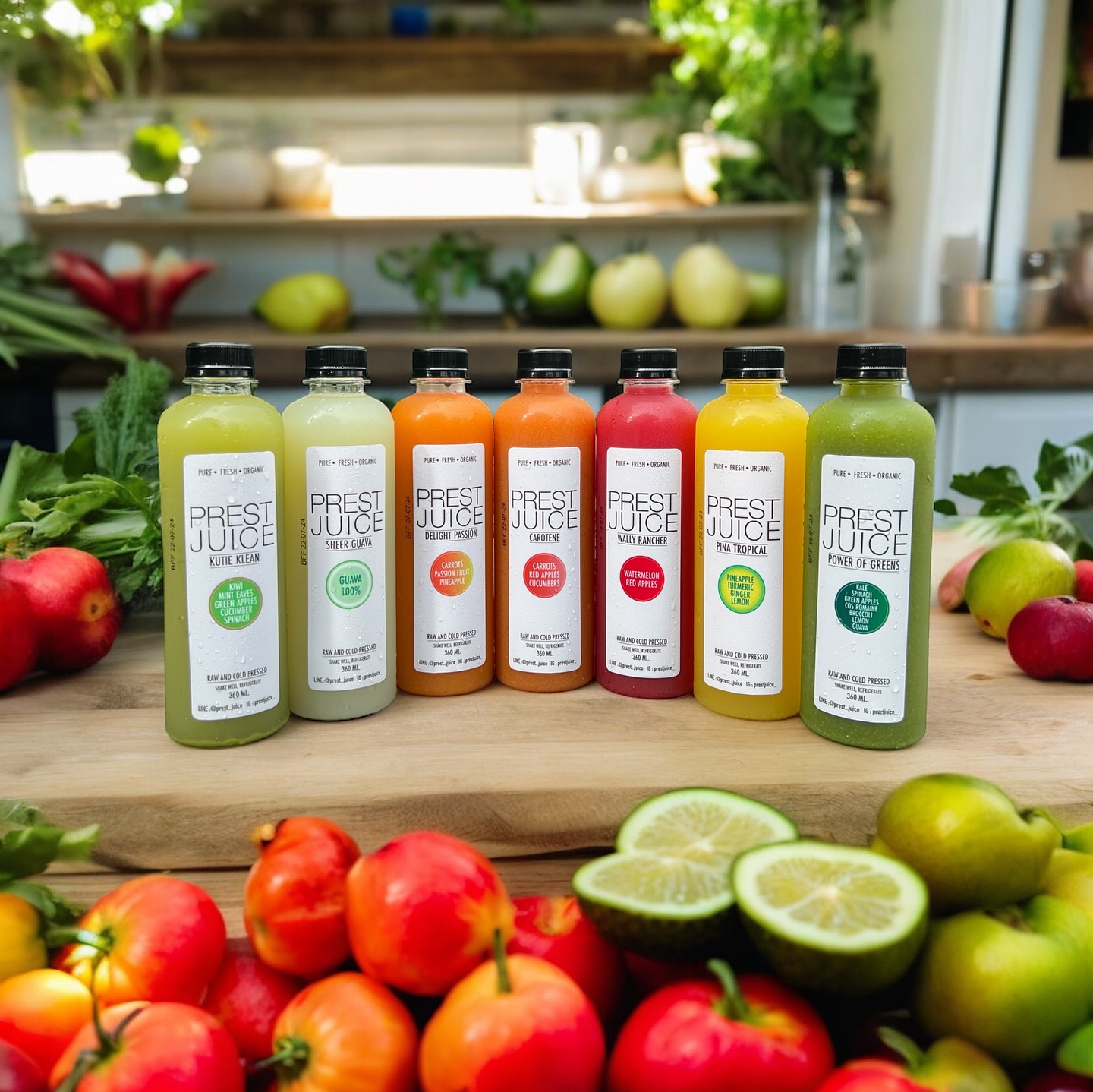 PREST JUICE น้ำผักผลไม้สกัดเย็น Facebook ad