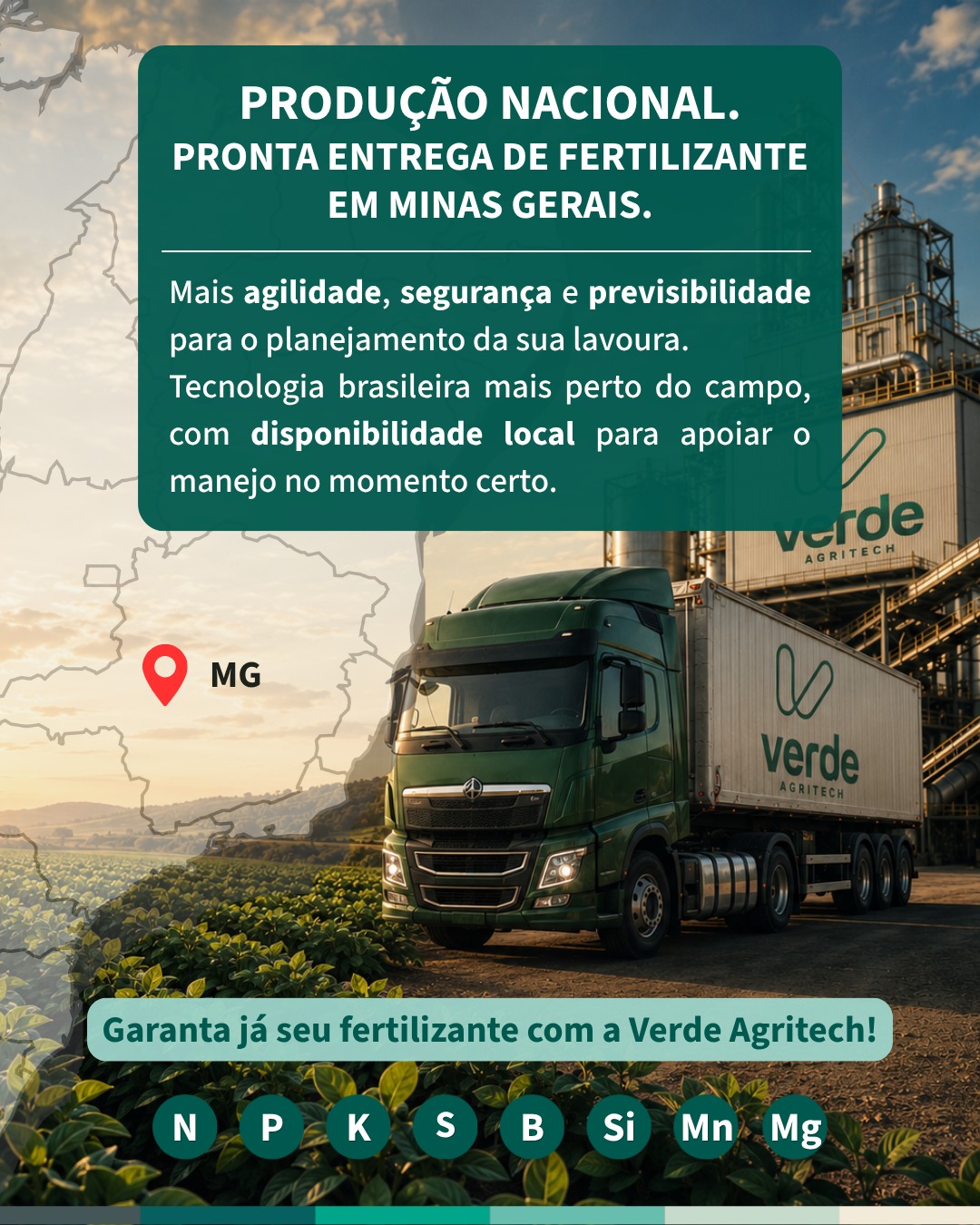Verde Agritech Facebook ad: Converse conosco