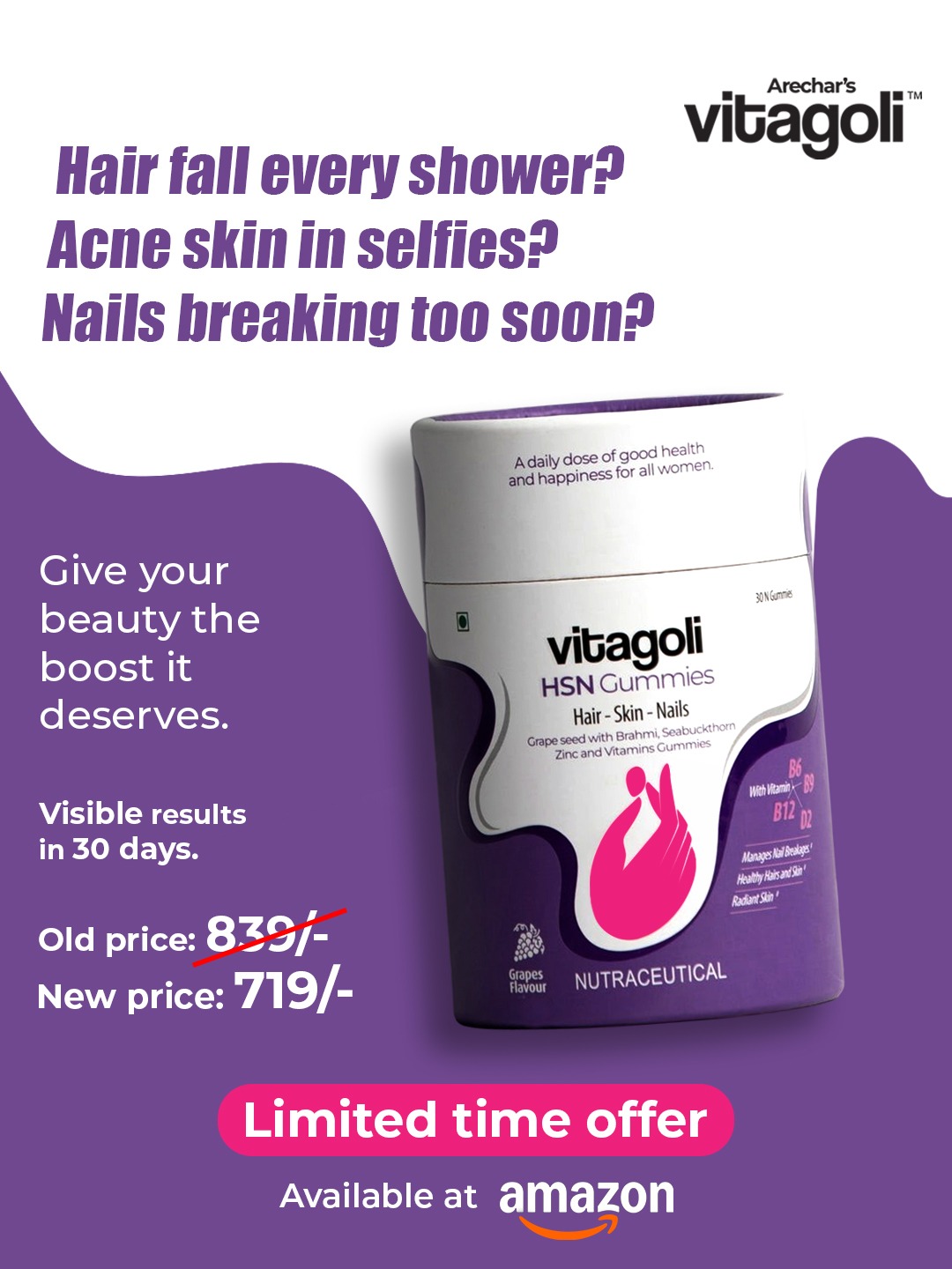 Vitagoli Wellness Facebook ad
