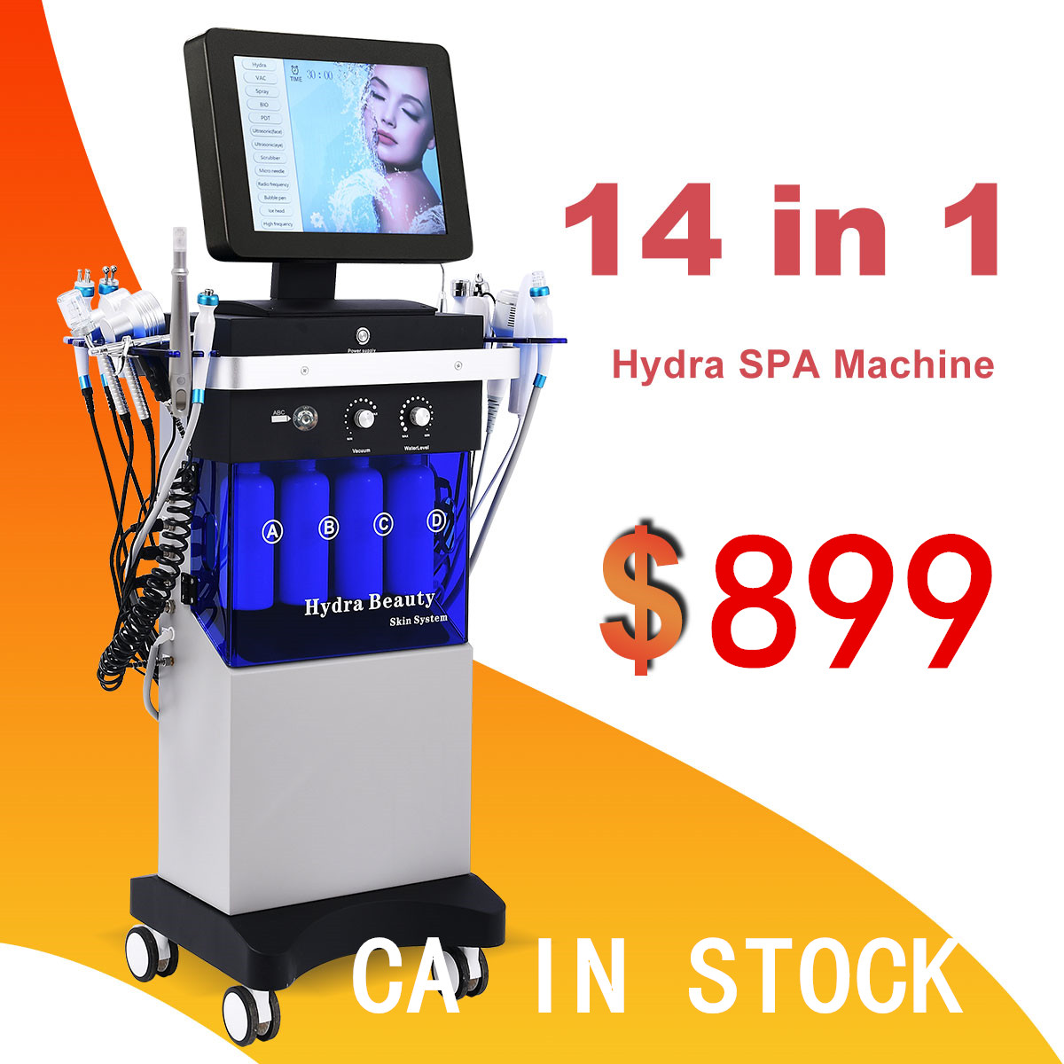Shenzhen Xiaozimei Beauty Technology Co., Ltd. Facebook ad: 14 in 1 Hydrafacial machine