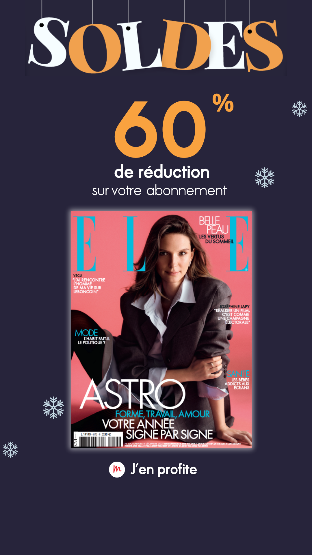 ELLE Facebook ad
