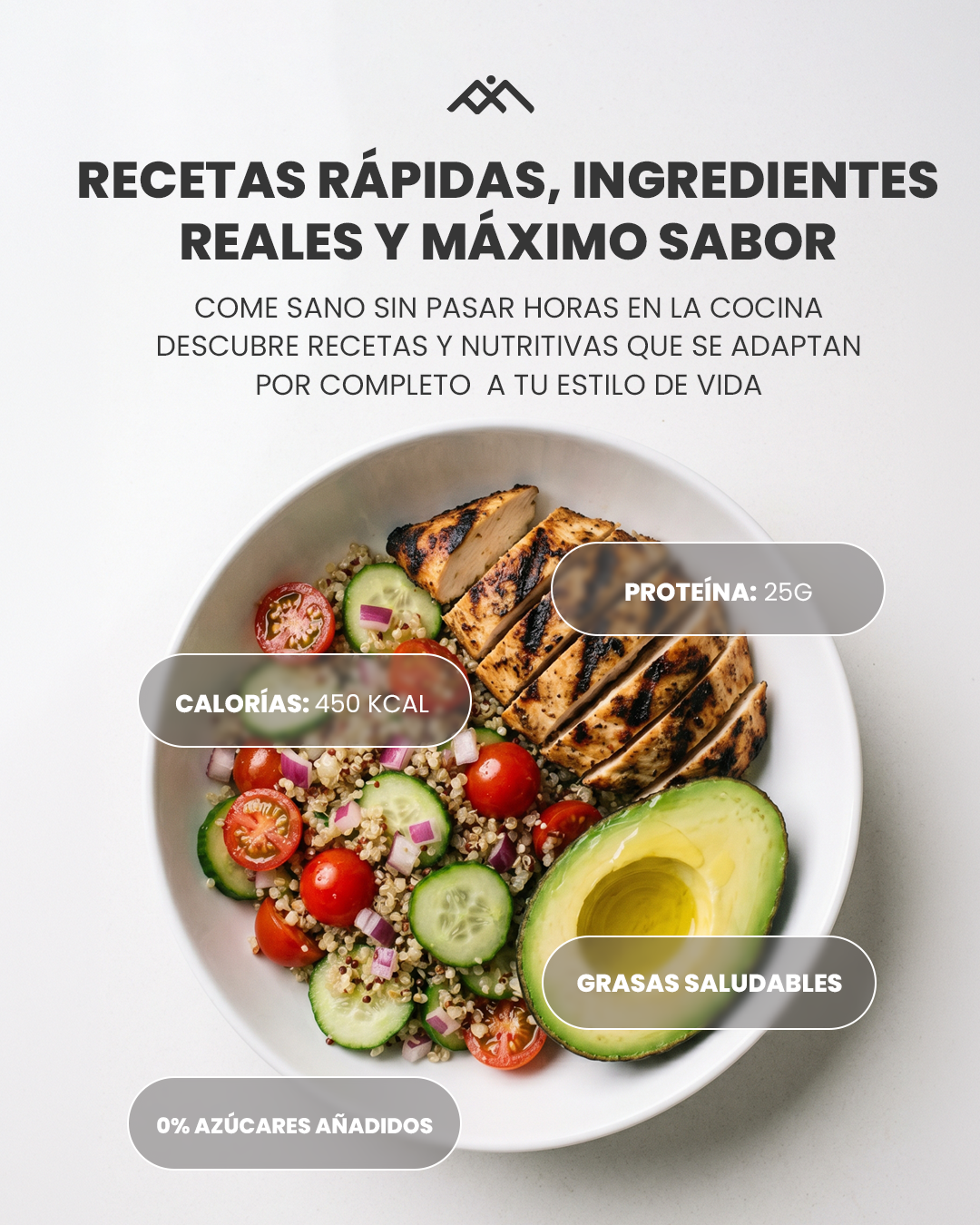 Vidafit Facebook ad: Encuentra tu próxima comida favorita en Vida Fit