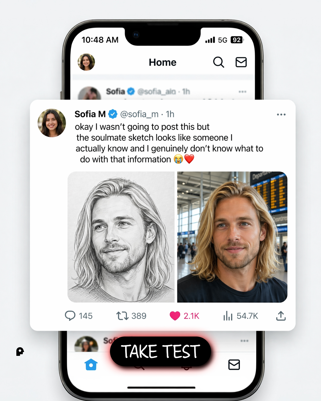 Soul Sketch Facebook ad