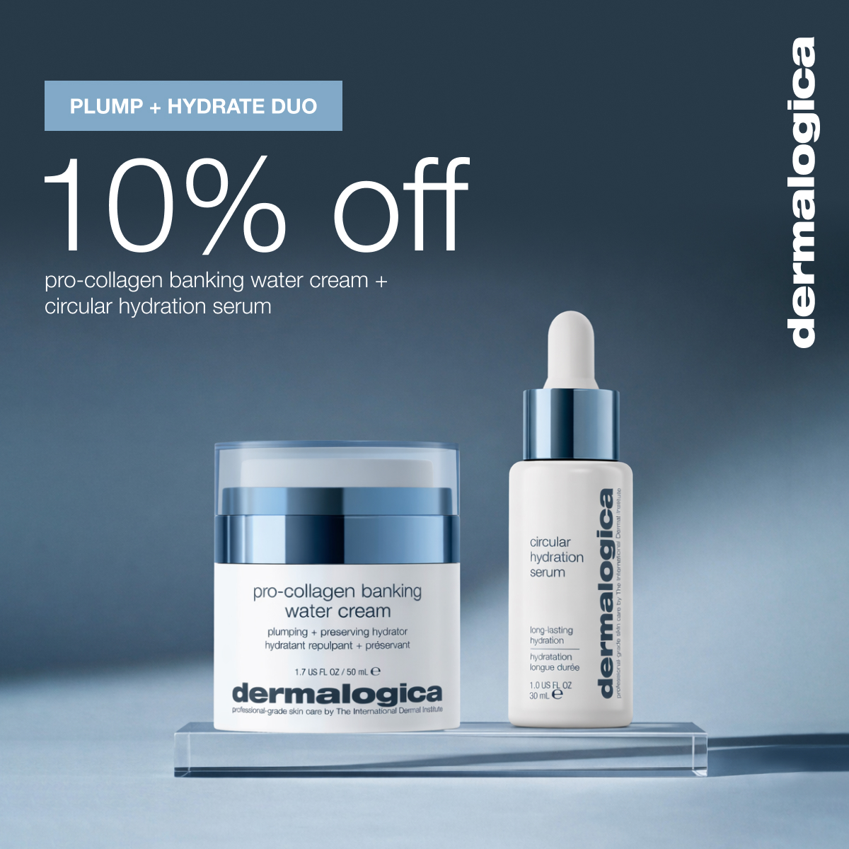 Dermalogica UK Facebook ad: Save 10% on Bundles