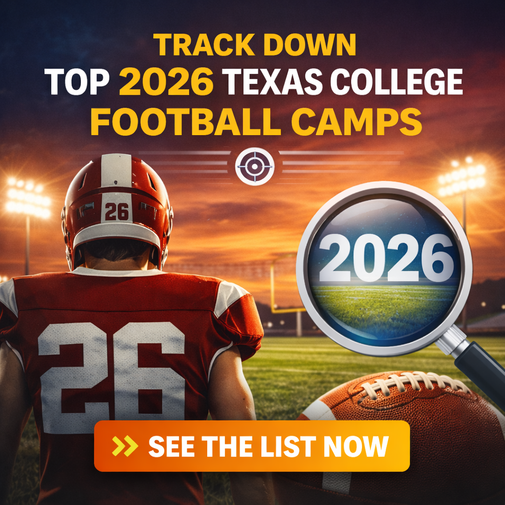 Aaron Weathers Facebook ad: Texas College Football Camps Full List