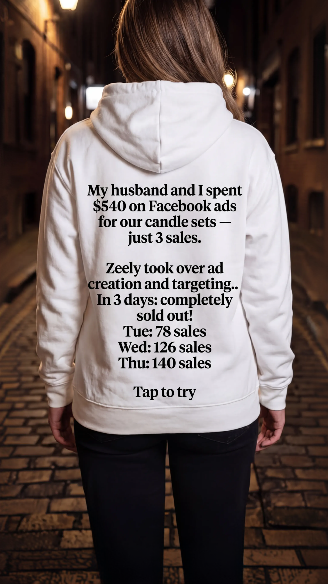 Zeely Facebook ad