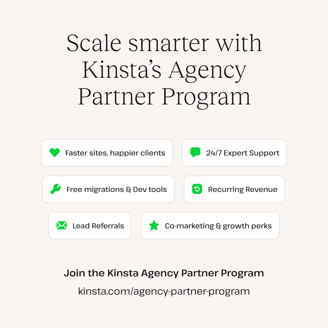 Kinsta Facebook ad