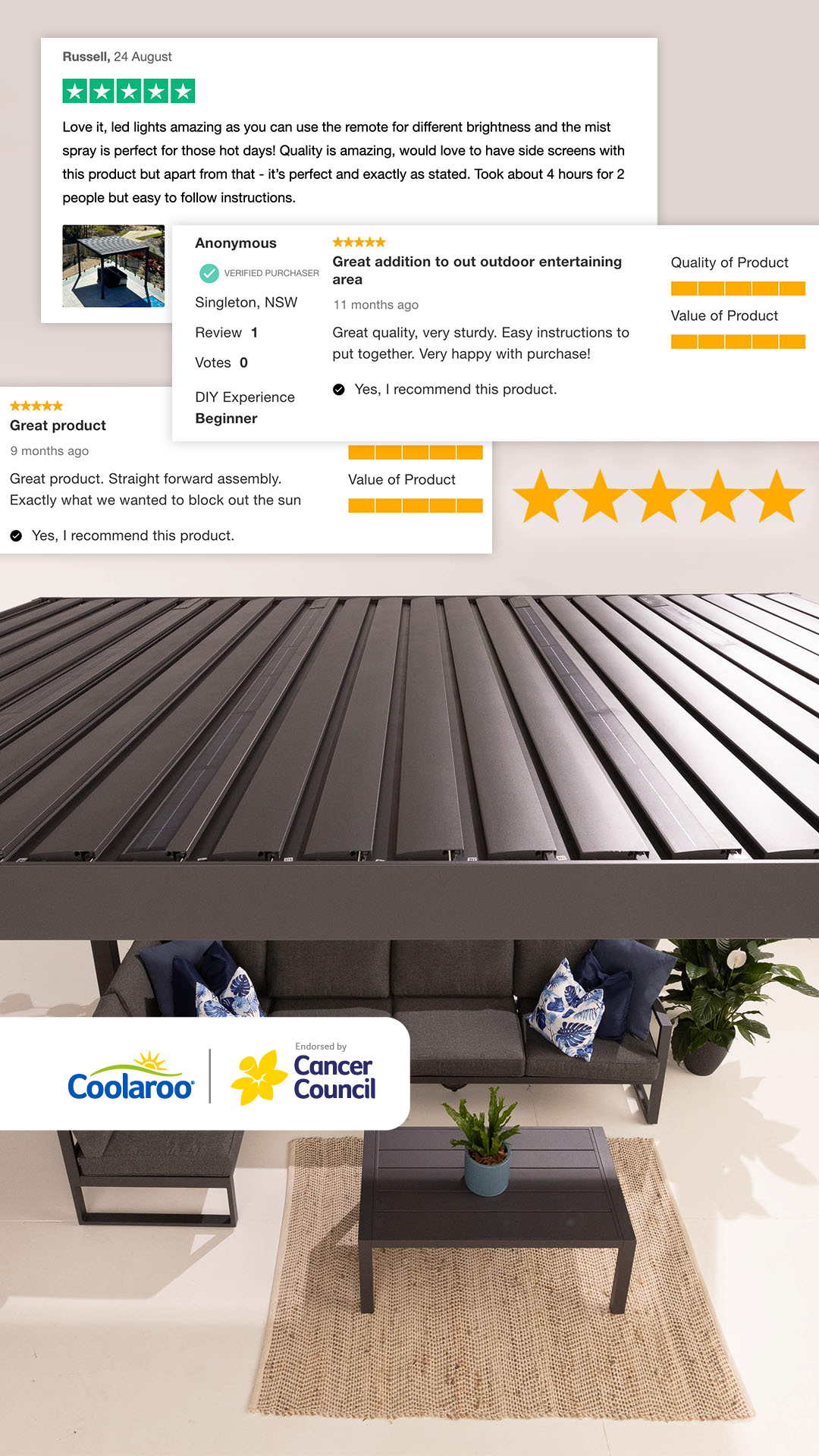 Coolaroo® Facebook ad